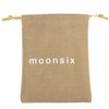 moonsix 7 Crystal Raw Stones Wind Chime for Home Garden