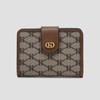 Hazzys (광주신세계)25SS브라운 이니셜패턴 가죽 반지갑 HIWA5E842W1 (Gwangju Shinsegae) 25SS Brown