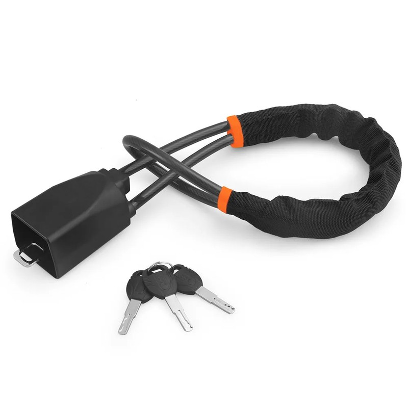 Steering Wheel Lock for Vehicle Security – ABS & Steel