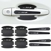 8PCS Stylish 4X4 Mountain Car Door Handle Scratch Protectors, Tri-Color