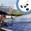 Aribrnten 100 Packs Solar Panel Guard Clips, Stainless Steel Wire