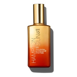 Hampton Sun SPF 15 Classic Sun Gel Ultra Hidratante de Lujo Gel Protector Solar Anti-Envejecimiento Mezcla Antioxidante de Aceite de Jojoba, Vitamina 
