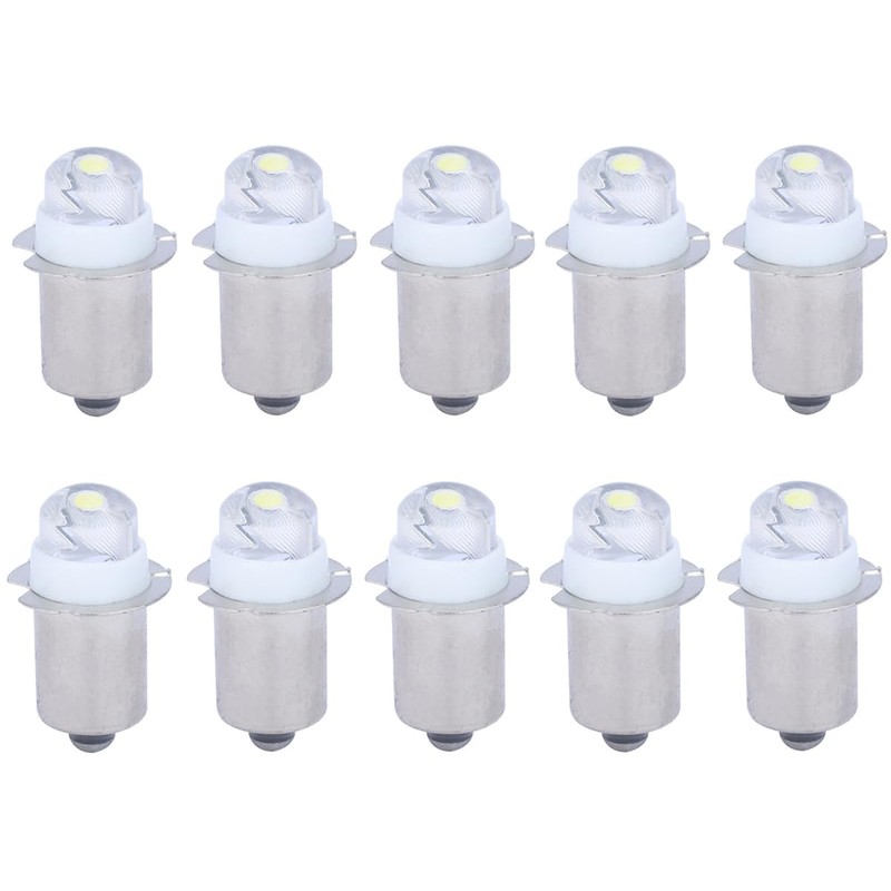 Generic P13.5S 30 Lumen 3-Volt LED Replacement Bulb Flashlight Bulbs