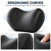 Ergonomic Lumbar Support Pillow, Memory Foam Back Cushion for Car