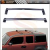 AUT Cross Bar For 2003-2011 Honda Element Black Roof Rack