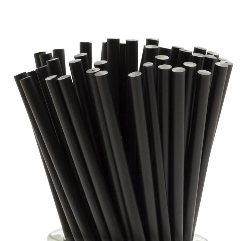 Plastic Lollipop Sticks - 114mm x 4mm Pack of 50