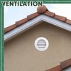 VIHOSE 24 Pcs Soffit Vents 4 Inch Soffit ABS Exterior