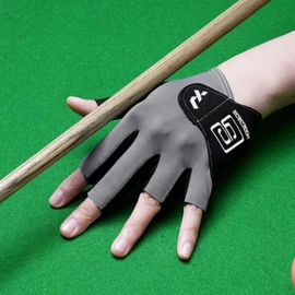 Comfortable Non-slip Lightweight Billiards Glove for Professional Players (Single) HDR Billiards Glove (Gray) 10ea