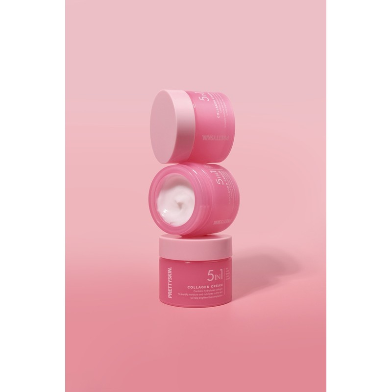 Pretty Skin 5in1 Collagen Cream 50ml / 프리티스킨 5in1 콜라겐