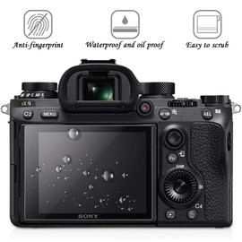 PCTC Rebel T7 T6 T5 Screen Protector for Canon EOS Rebel T7 T6 T5 DSLR Camera, Compatible with Canon EOS 1500D 1300D 1200D Screen Protector(3 Packs)