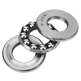 Thrust Ball Bearings, 51202 Tarpaulin Axial Ball Bearing, Tarpaulin Axial Ball Thrust Pressure Bearing Low Noise Single Column Industrial Accessory