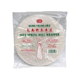 CAF Premium Spring Roll Wrapper, Rice Paper, Spring Roll Wrappers (25cm)
