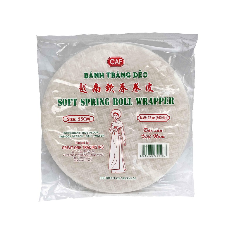 CAF Premium Spring Roll Wrapper, Rice Paper, Spring Roll Wrappers
