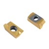 Accusize Industrial Tools APKT1604 TiN Coated Carbide Inserts for Machining