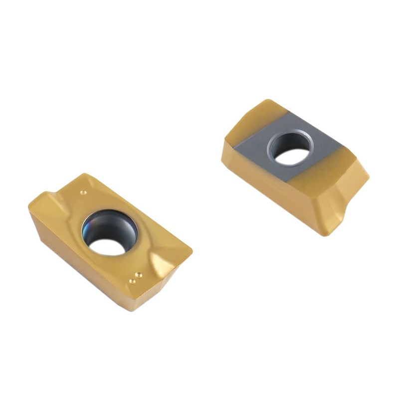 Accusize Industrial Tools APKT1604 TiN Coated Carbide Inserts for Machining