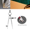 Wing Divider Gauge Carbon Steel Adjustable Angle Lockable Scribing Tool