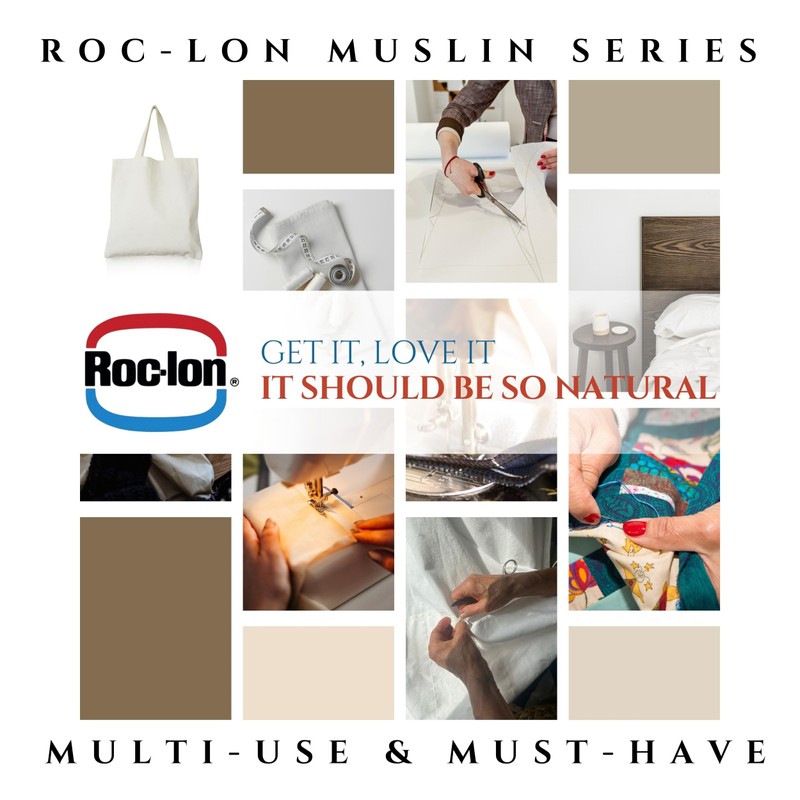 Roc-lon 54 Inch 100% Cotton Rain No Stain, Ivory Cut