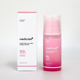 Medicube PDRN Pink Collagen Bubble Serum 95ml / 메디큐브 피디알엔 핑크 콜라겐 버블 세럼 95ml