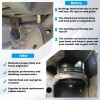 Sunluway Silicone Body Mount Bushing Kit for Ford F-250 F-350