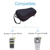 LTGEM Hard Travel Travel Case for Brother P-Touch PTH110 /