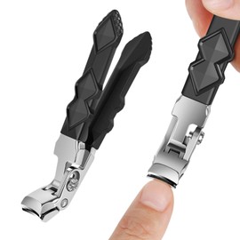 Nail Clippers Pro, Nail Clippers, Toenails, Toe Nail Clippers, Nail Clippers, Nail Clippers with Bevelled Head, Suitable for Thick Nails, Large Nail Clippers for Adults
