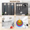 5-Pack Adhesive Lid Holder Hooks Compatible with Caraway Pan, Wall