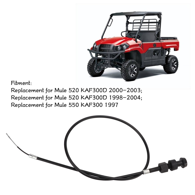 UTV Starter Choke Cable 54017 1182 Replacement for Mule 520
