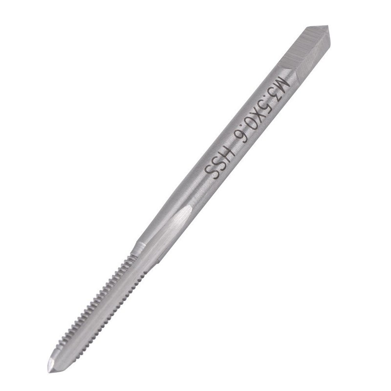 10pcs Mini Machine Hand Tap Set M1 to M3.5 Straight