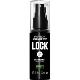 Fijador para maquillaje Revlon Colorstay LOCK Setting Mist, duración hasta 24 horas, formulada con 75% de agua
