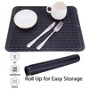 Silicone Dish Drying Mat for Multiple Usage, Easy clean, Eco-friendly,