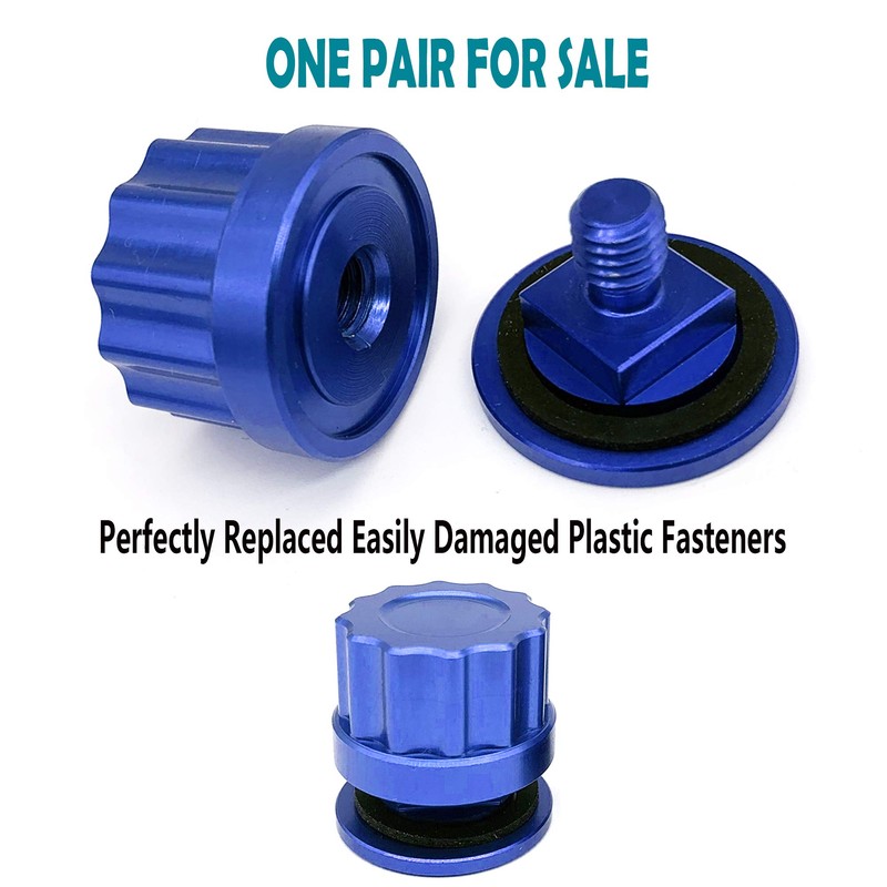 Welding Hood Pipeliner Helmet Fasteners-1Pair Aluminum Helmet Pipeliner Headgear Replacement