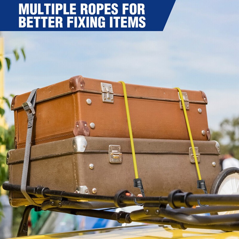 WORKPRO 30-PC Bungee Cords Assortment Includes 10" 18" 24" 32"