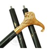 Humaira Nautical Solid Brass Lion Head Handle Wooden Walking Stick