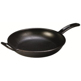 Lodge BOLD 12 Inch Seasoned Cast Iron Skillet, Design-Forward Cookware,Black