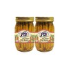 Amish Wedding Foods Pickled Garlic Dilly Beans, 2-Pack 16 oz.