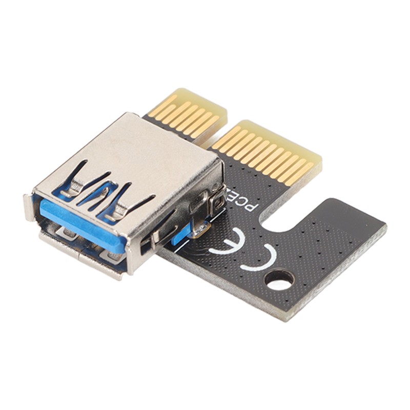 PCIE Riser 1x to 16x Adapter 10 Capacitor Riser Adapter