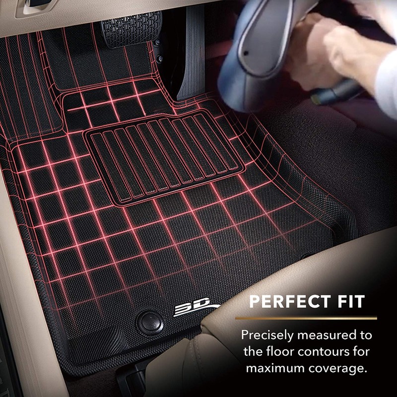 3D MAXpider Complete Set Custom Fit All-Weather Floor Mat for