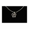 Dalina Butterfly Silhouette Necklace
