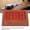 7 Pcs Watch Back Cover Opener Tool Multi Specification Aluminum