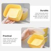 Healvian Mini Fridge Plastic Cheese Storage Containers with Airtight Lid