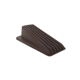 Shepherd Hardware 8933E 8933 Heavy Duty Rubber, Brown, 2 Pack Door Wedge, 2-Pack