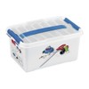 Sunware Q-Line Sewing Box with Insert, White, One Size