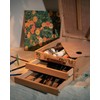 DJAR Large Tabletop Easel with 3-Drawer Storage, Adjustable Beech Wood