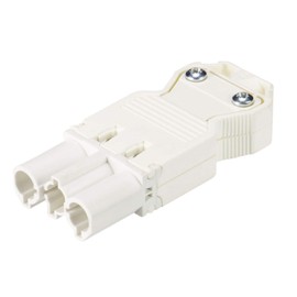 WIELAND 92.932.3053.0 GST18/3 Male Connector Screw, Flat White
