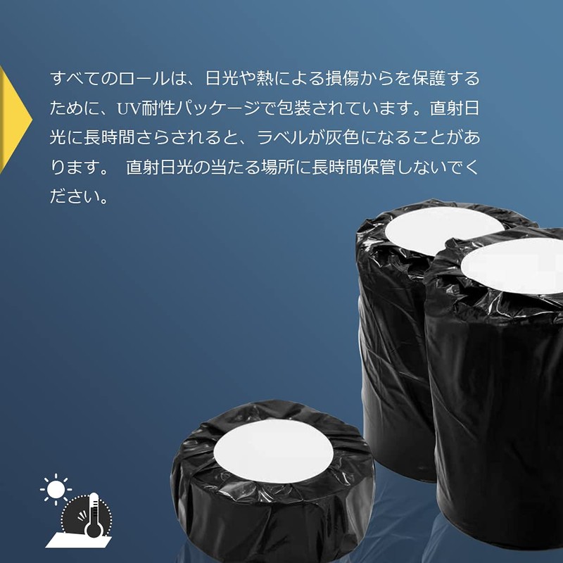 BETCKEY Compatible Multi-Purpose Labels Thermal Paper for Brother Brother DK-1203