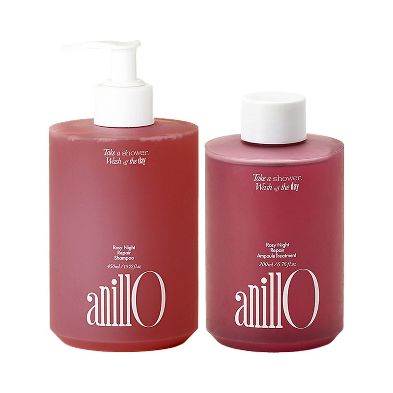 Anillo [Damaged Hair Care] Anillo Rosinight Repair 3-Piece Set (Shampoo