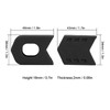 Alomejor 1 Piar Crank Cover Protector de Brazo de Funda