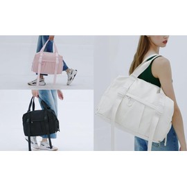 ERTUNA Gym Bag with Yoga Mat Holders, Carry On for Pilates Women & Men with Laptop & Shoe Compartment Large Duffle Travel Weekender Tote with Key Ring Clip Personal Item Workout, Easy to Clean - Green