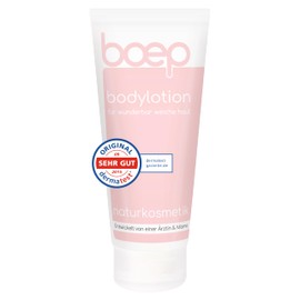 boep Body Lotion for Babies, Children and Adults, Nourishing Body Milk for Sensitive, Dry Skin with Organic Olive Oil, Vegan Natural Cosmetics, Developed by a Doctor & Mum (200 ml)