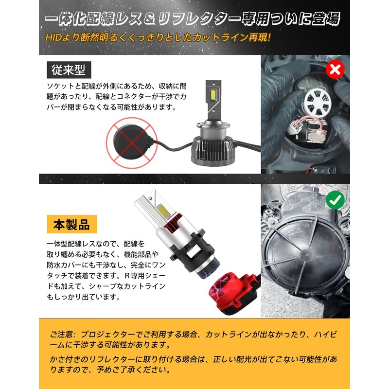 BORDAN d2r LED Pong Mount, Vehicle Inspection Compatible, Explosive Light